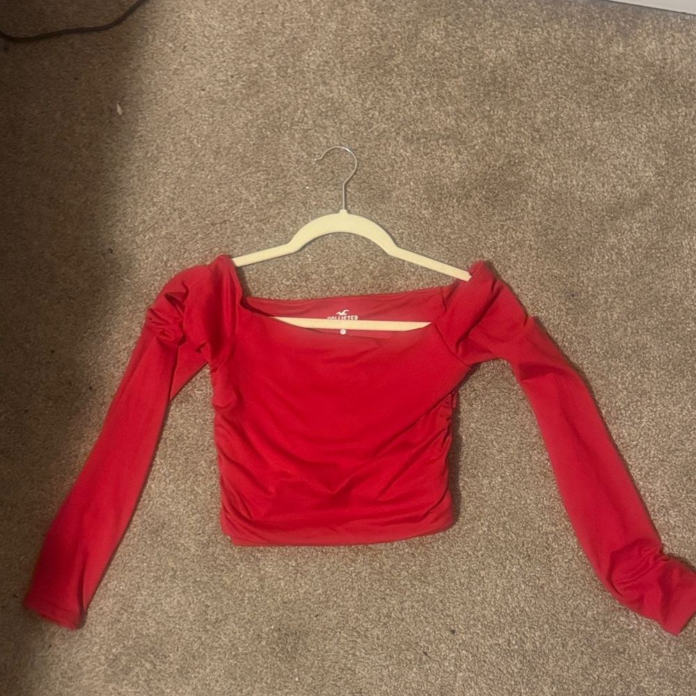 Hollister Scarlet Long Sleeve Top